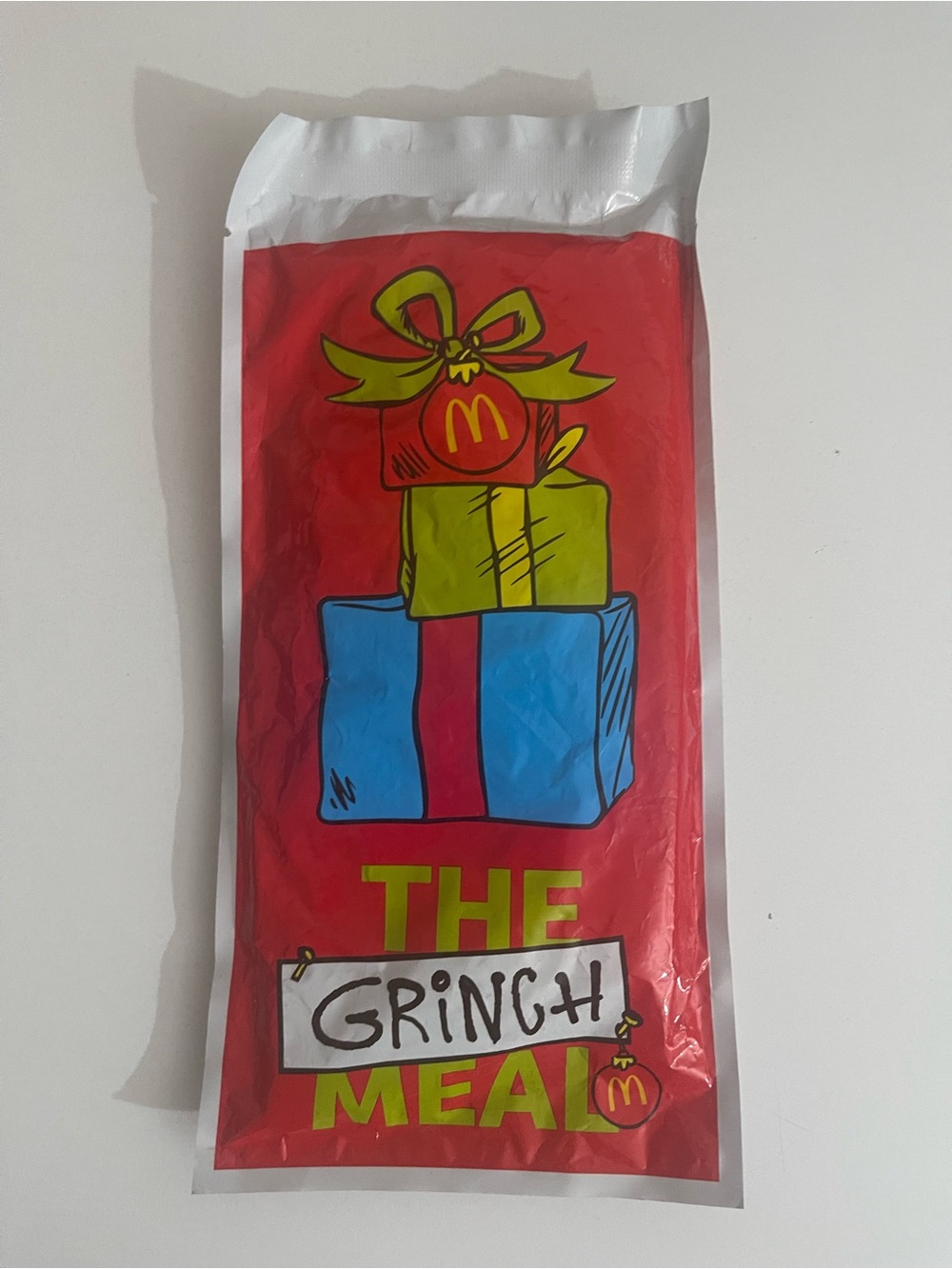 McDonald's The Grinch Meal Collectible Sealed Socks, 2025